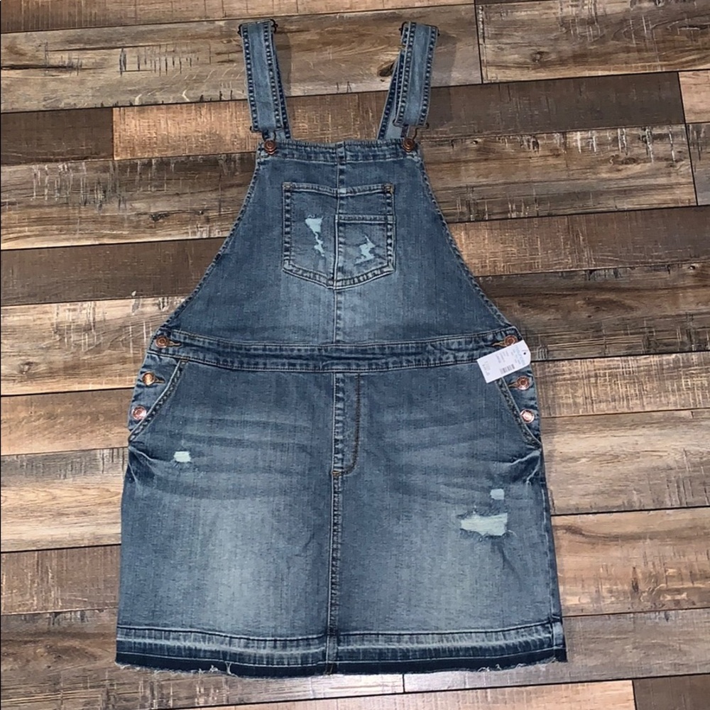 Skirt overalls